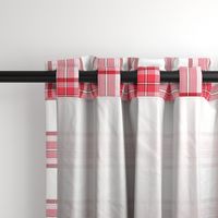 Tramaine Plaid in Rose Red