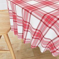 Tramaine Plaid in Rose Red