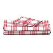 Tramaine Plaid in Rose Red