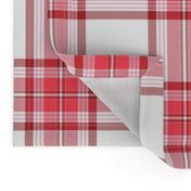 Tramaine Plaid in Rose Red