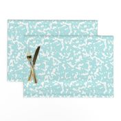 Mint and White Composition Notebook - Large/Medium  Scale