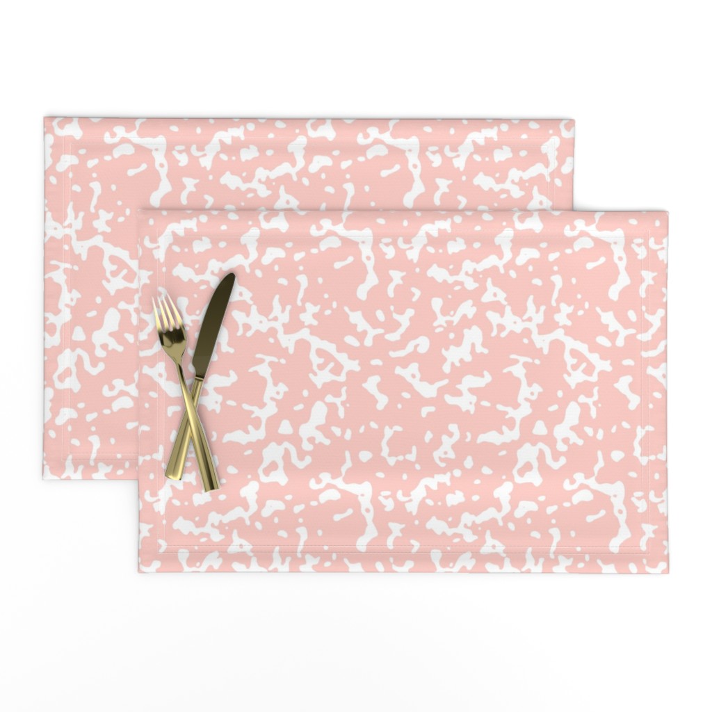 Pink and White Composition Notebook - Large/Medium  Scale