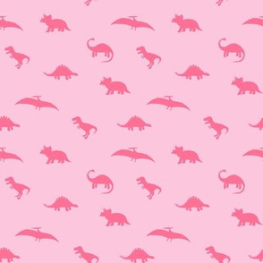 PINK TINY dinosaurs