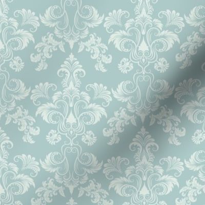 Pale Vintage Damask