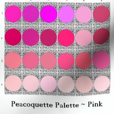 Peacoquette Palette ~ Pink Selection 