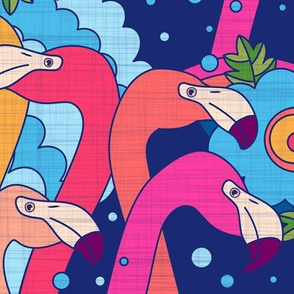 For the love of flamingo
