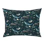 Whale's song dark blue {small}