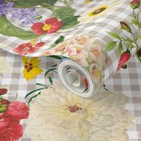 My Flower Fairest belgian linen gingham