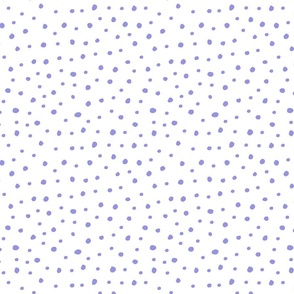 8" Hand drawn Polka Dots Lavenderfield - Mix & Match