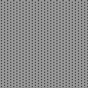 Grey / black pin dot