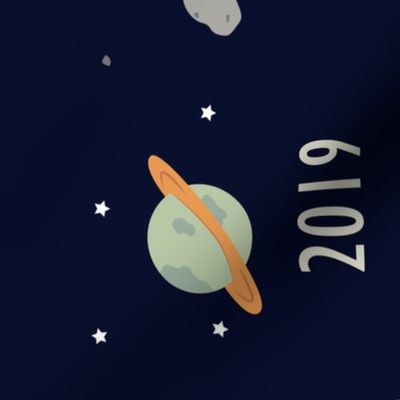 2019 Outer Space Calendar