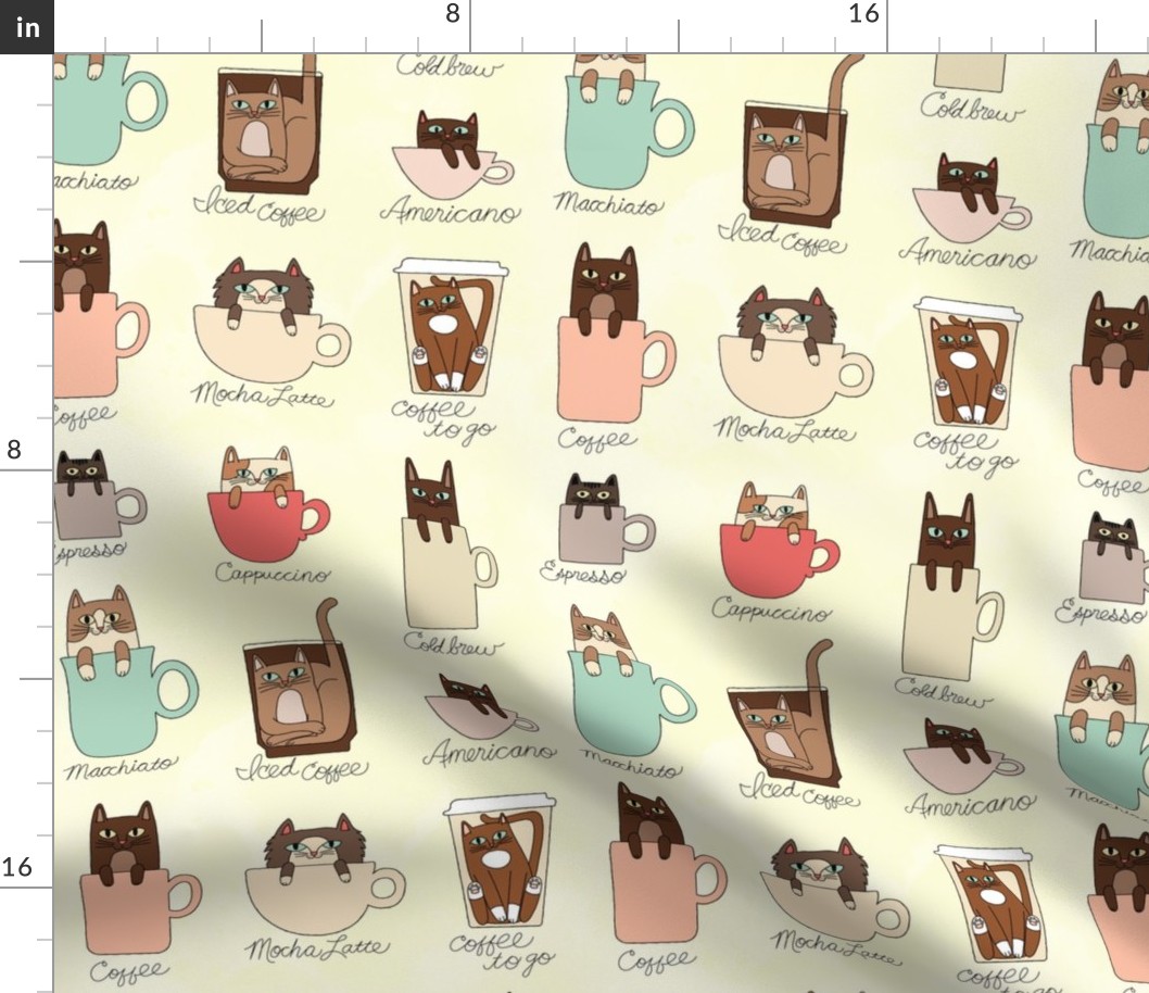 Coffee Cats in Creamy