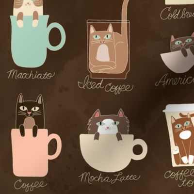 Coffee Cats in Espresso
