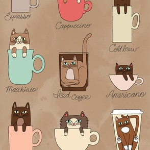 Coffee Cats in Latte