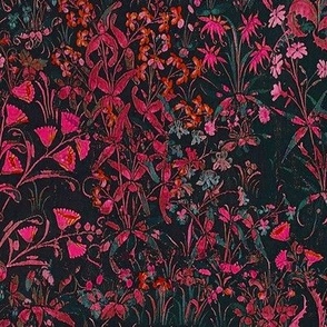 The Unicorn Floral Tapestry ~  Summer Dream 