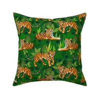 Tiger in tropical