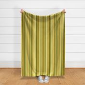 Gold Green and White Vertical Stripes