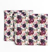 12" Whisper Fall Florals // Peep Blush