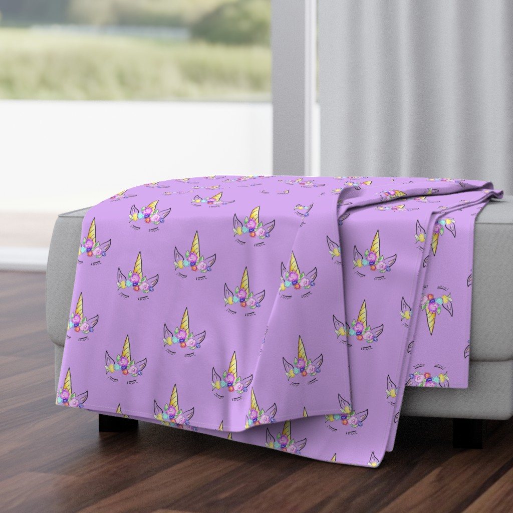 unicorns lavender