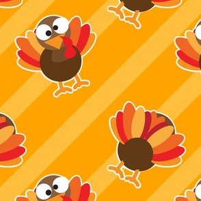 Funny Thanksgiving Fabric, Wallpaper and Home Decor | Spoonflower
