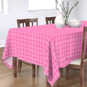 Pink Plaid, Elegant Holiday, XL