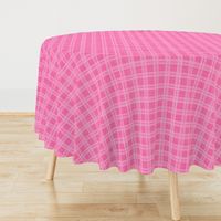 Pink Plaid, Elegant Holiday, XL