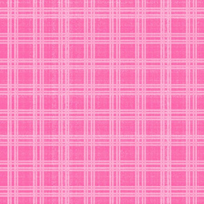 Pink Plaid, Elegant Holiday, XL