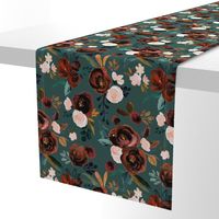 Valentina Rust Rose - Teal