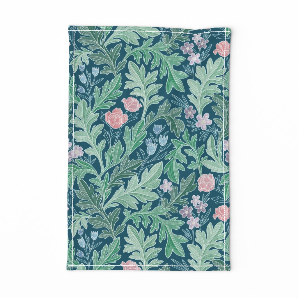 Victorian vintage floral pattern