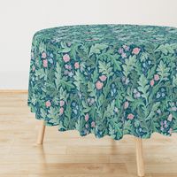 Victorian vintage floral pattern