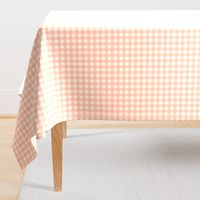 Traditional Classic Check Peach