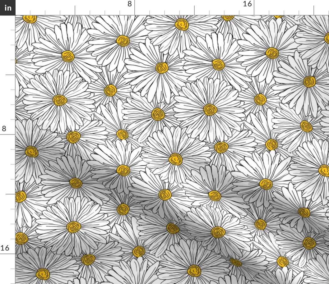 Daisies White Full