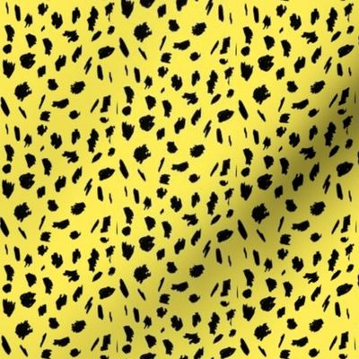 black dots on yellow fabric yellow with black dots dalmatia