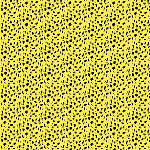 black dots on yellow fabric yellow with black dots dalmatia