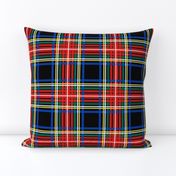 Minimalist Black Stewart Tartan 