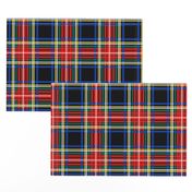 Minimalist Black Stewart Tartan 