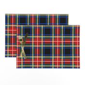 Minimalist Black Stewart Tartan 