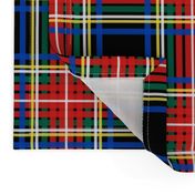 Minimalist Black Stewart Tartan 