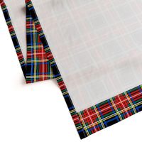 Minimalist Black Stewart Tartan 