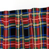 Minimalist Black Stewart Tartan 