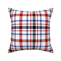 MacDonagh tartan - 8" modern on white