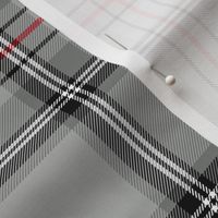 Glen Moy tartan, red stripe, 6"