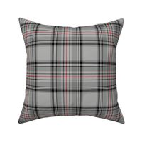 Glen Moy tartan, red stripe, 6"