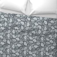 Arabella - Damask Slate Gray