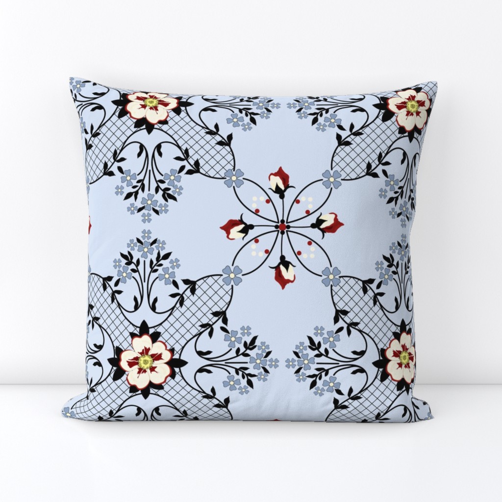 Springport: Victorian Geometric Floral