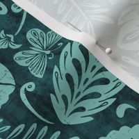 Arabella - Damask Aqua