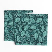 Arabella - Damask Aqua