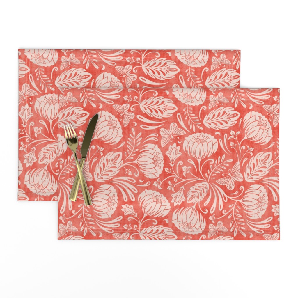 Arabella - Damask Coral