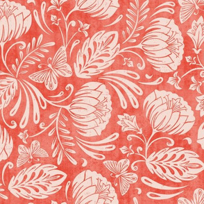 Arabella - Damask Coral