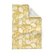 Arabella - Damask Mustard Yellow